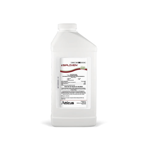 Atticus Spliven envase frontal 32oz mostrando diseño y tamaño