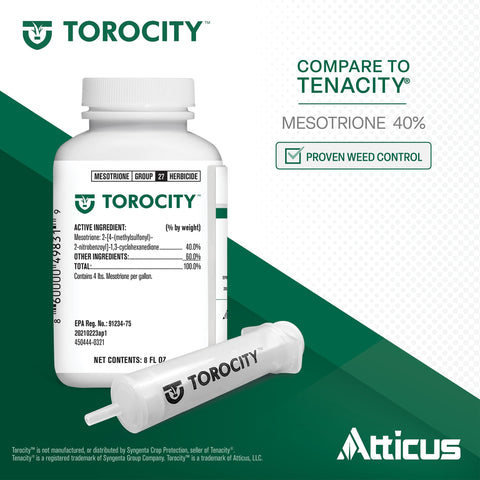 Atticus Torocity etiqueta con instrucciones claras y seguridad