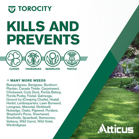 Atticus Torocity concentrado goteando, mezcla uniforme y control