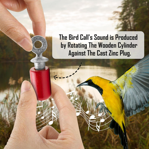 Audubon primer plano madera y tapón de zinc que garantiza sonido realista