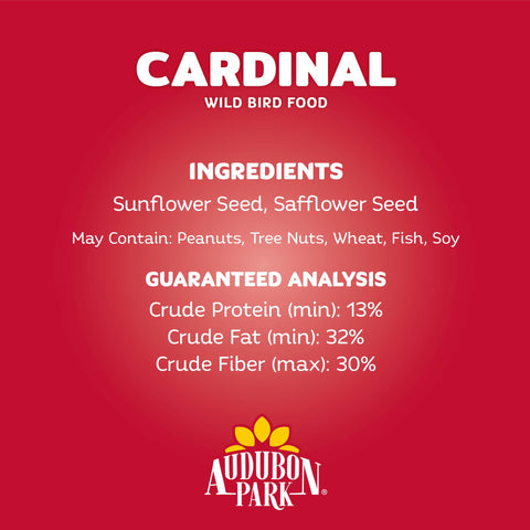 Audubon Park etiqueta nutricional y lista de ingredientes para elección informada