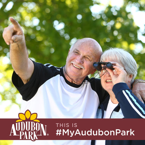 Audubon Park vida silvestre en jardín disfrutando la mezcla variada