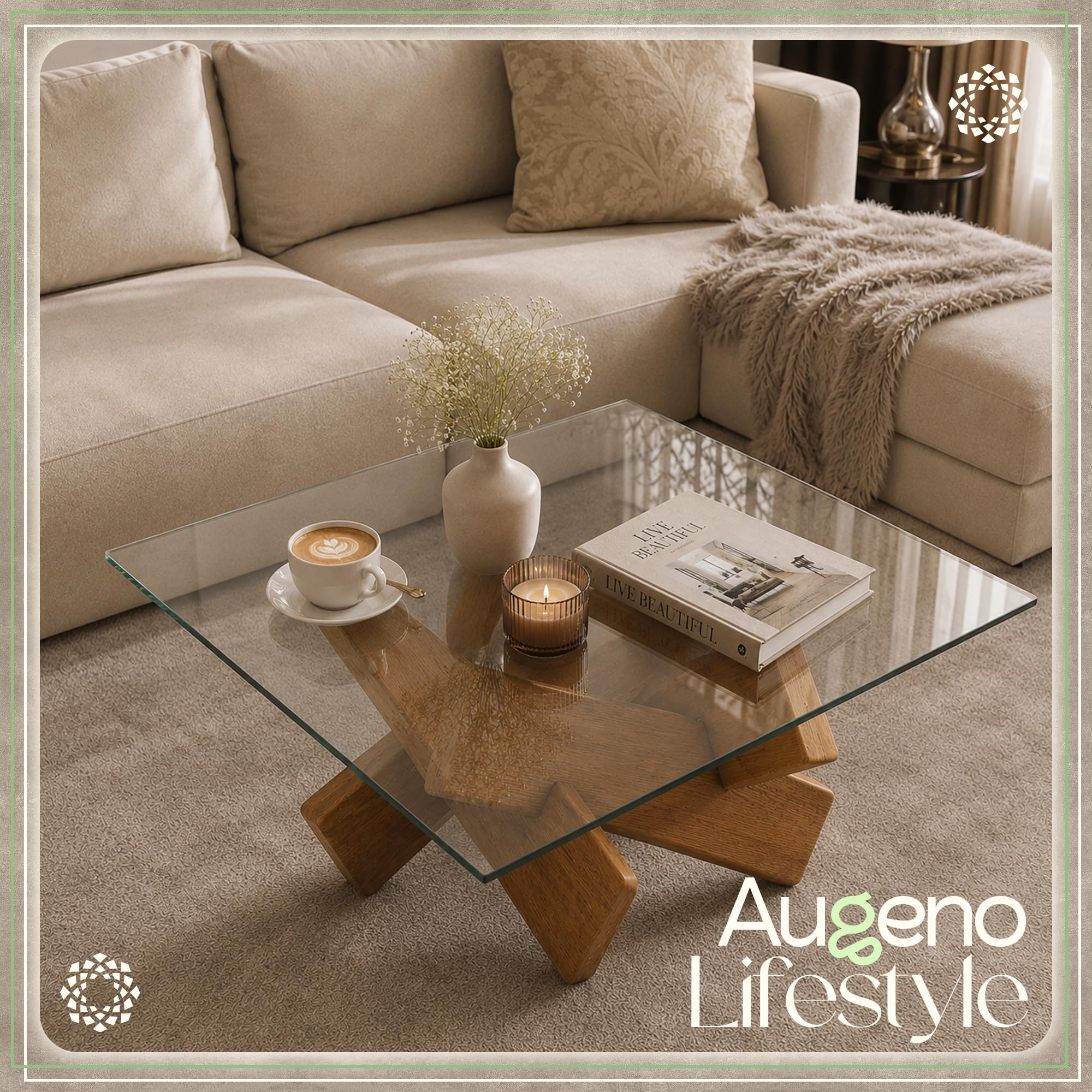 Augeno tapa de cristal en patio, resistencia exterior y estética