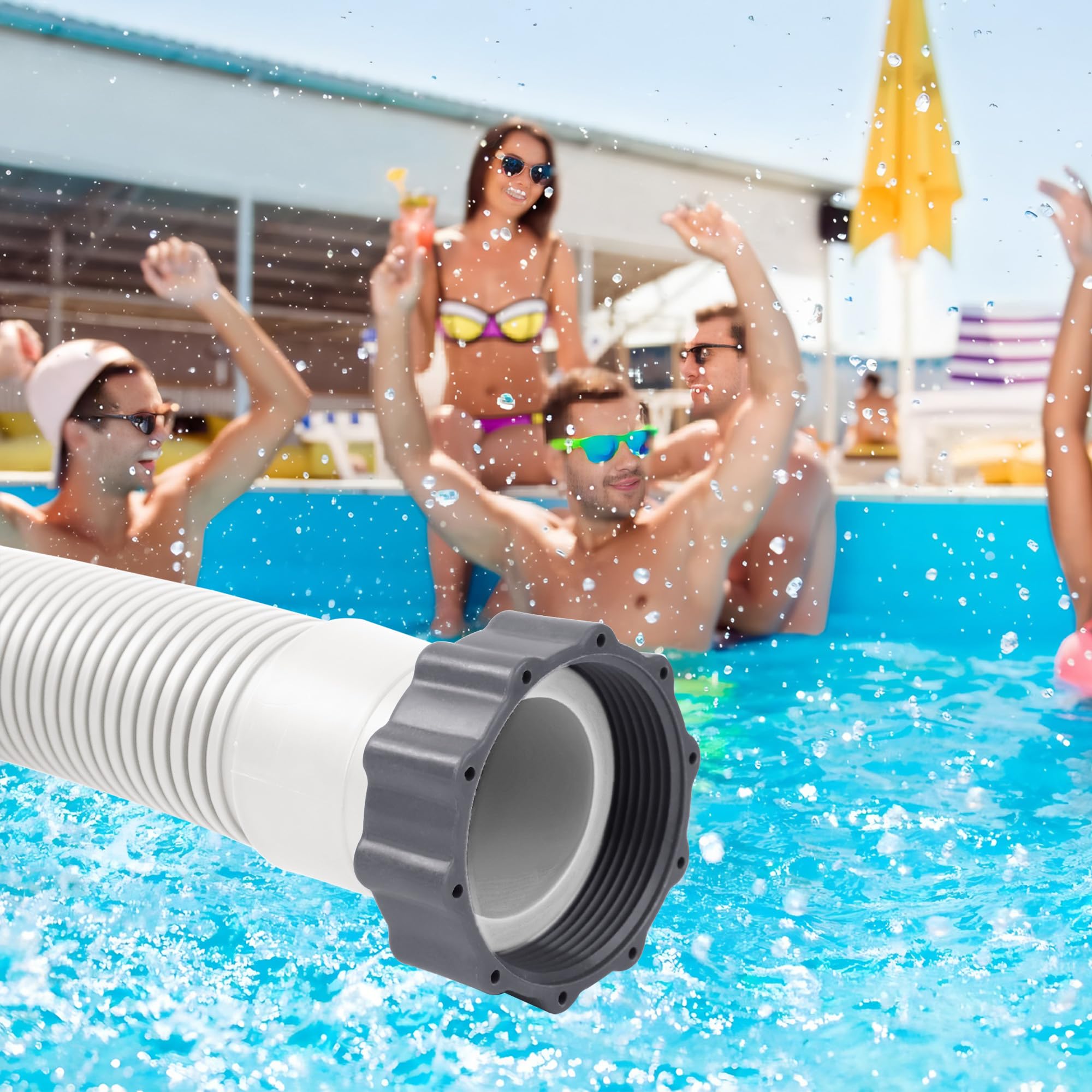 Augisteen uso en piscina above ground, restablece circulación