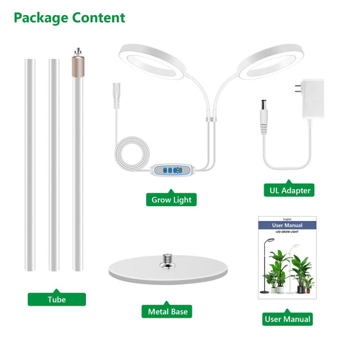 Aumtrly ambiente interior con varias plantas beneficiándose del espectro completo