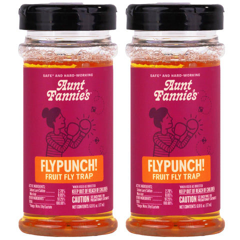 Aunt Fannie's vista frontal del envase mostrando la marca y el producto eficiente