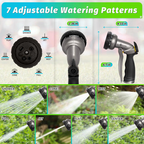 AUTOMAN boquilla regando plantas con patrón Shower para riego uniforme