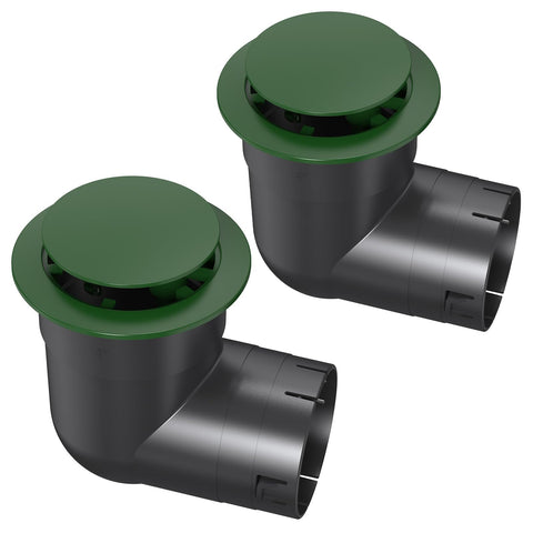Avanhitch emisor frontal mostrando la tapa baja y ajuste seguro