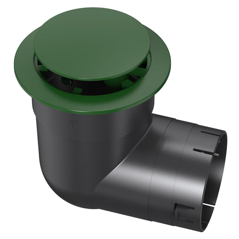 Avanhitch vista frontal del emisor 4" mostrando ajuste directo y durabilidad