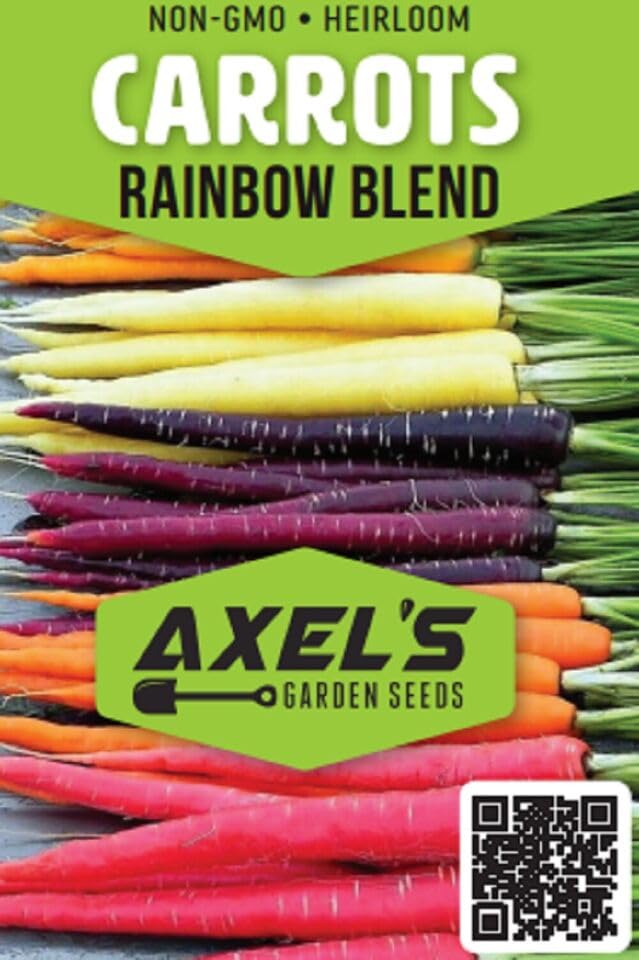 Axel's Garden Seeds cinco sobres dispuestos listos para regalar
