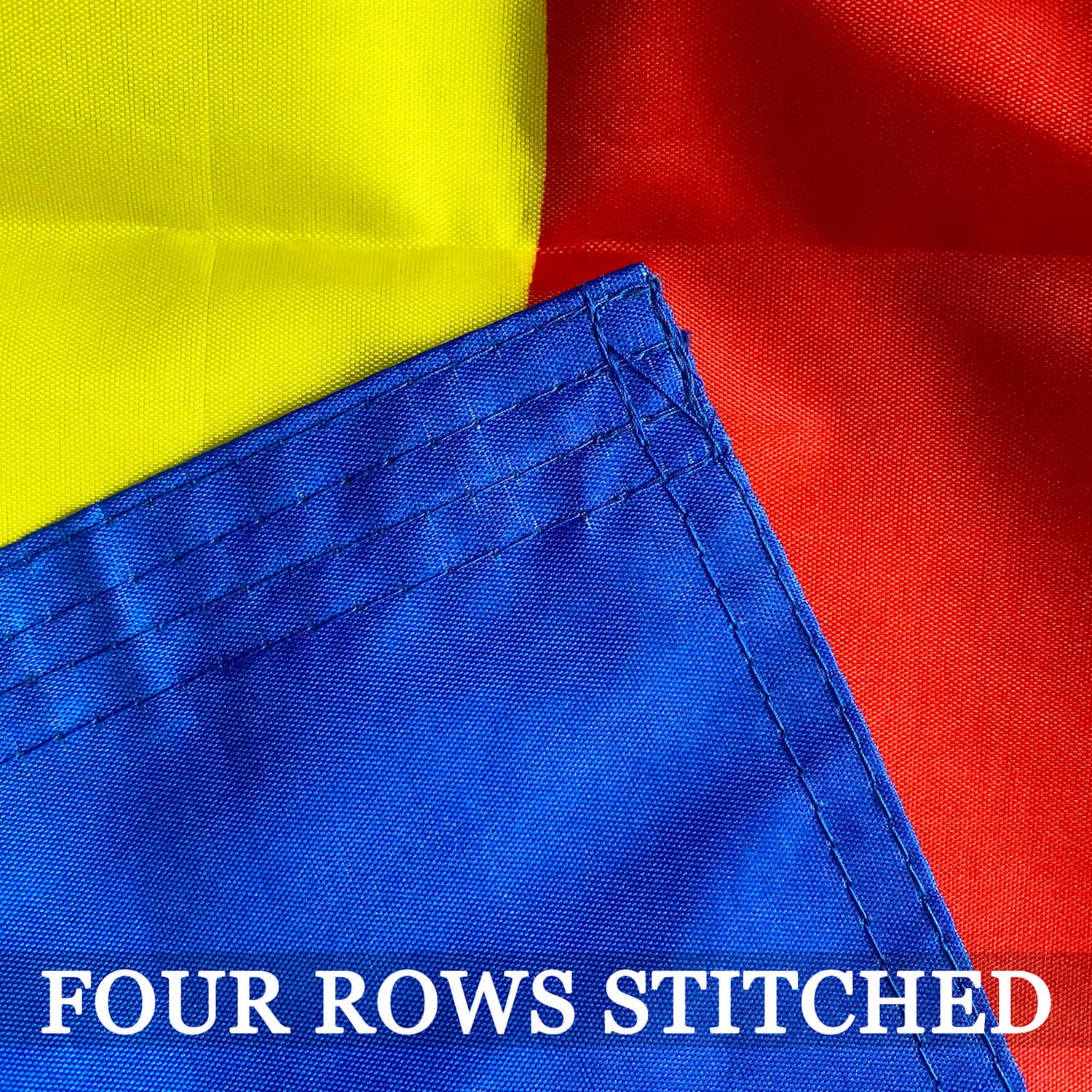 AXJBW bandera Colorado ojales de latón sólidos para izado seguro