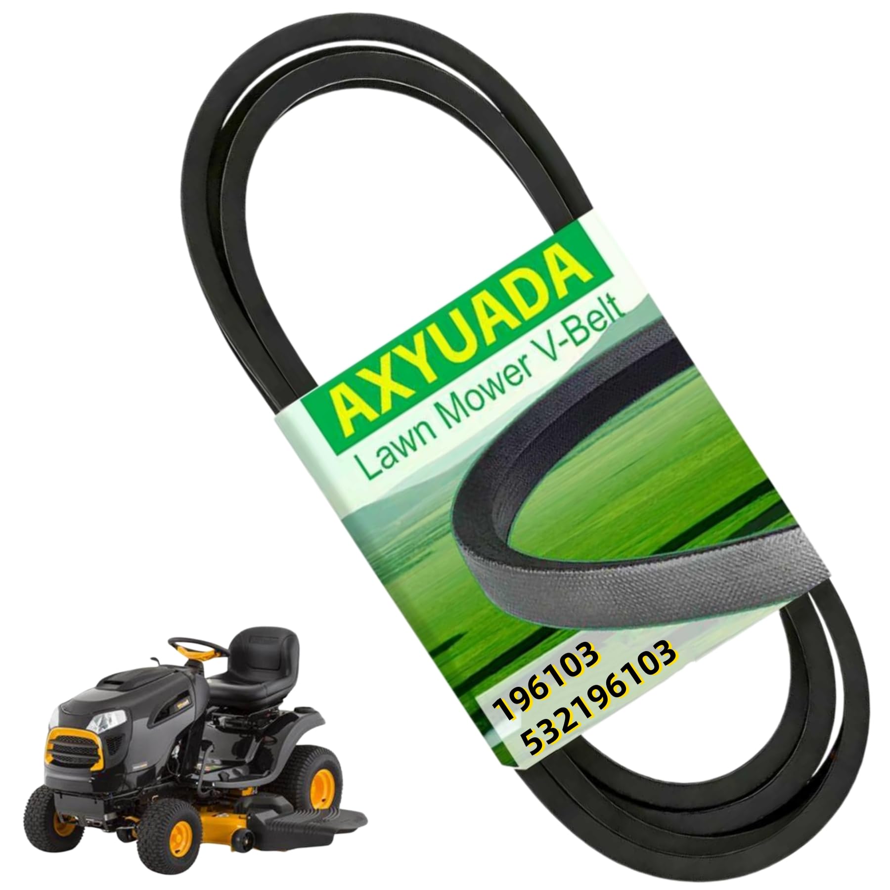 Axyuada correa frontal en su empaque muestra ajuste exacto y compatibilidad