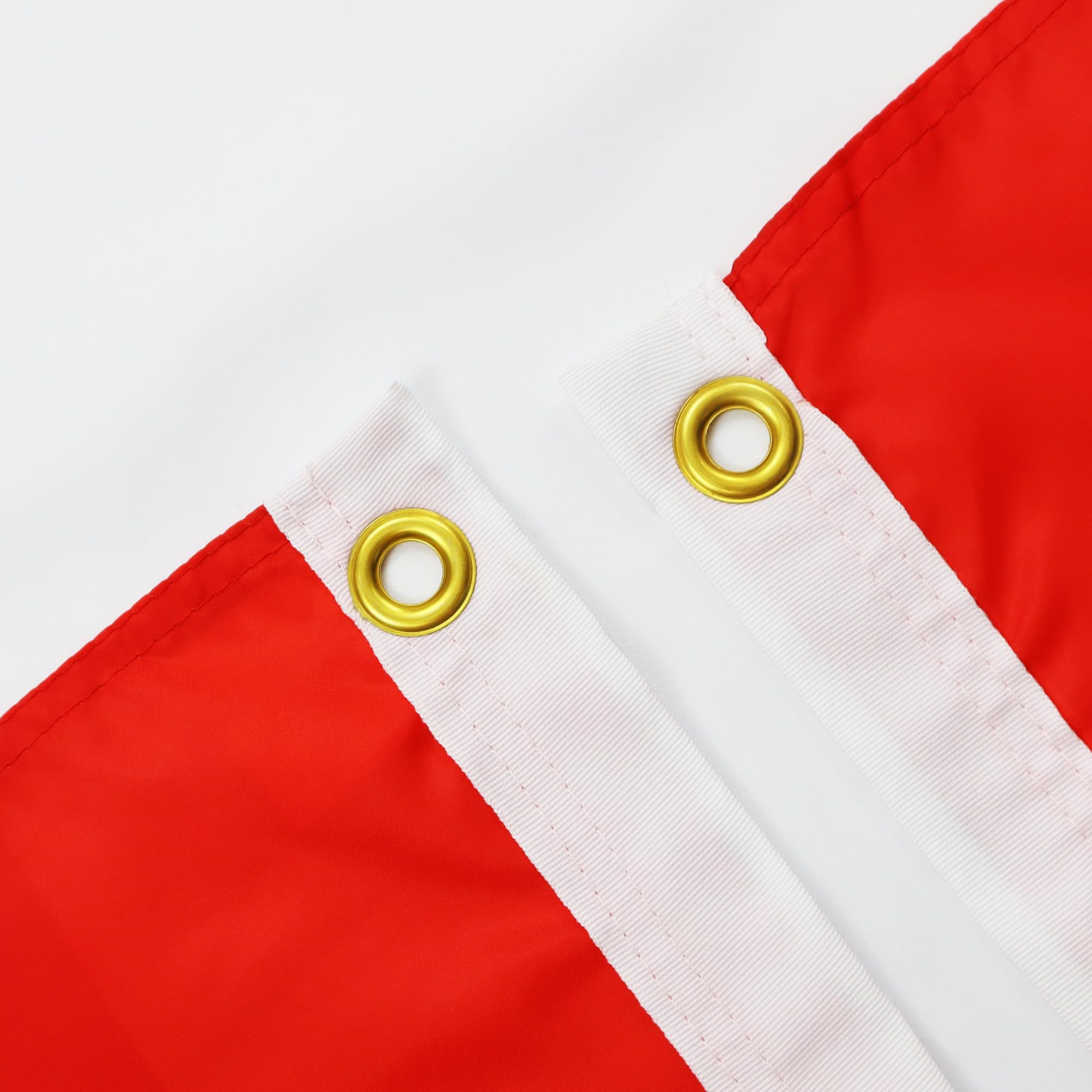 AZ FLAG textura poliéster 100D, detalle resistente y acabado