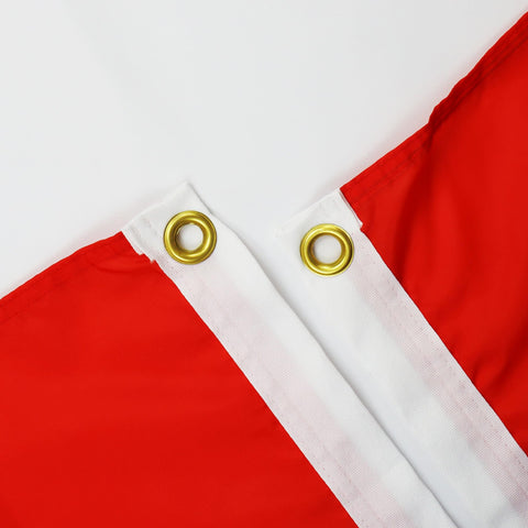 AZ FLAG detalle de costuras reforzadas que asegura mayor durabilidad