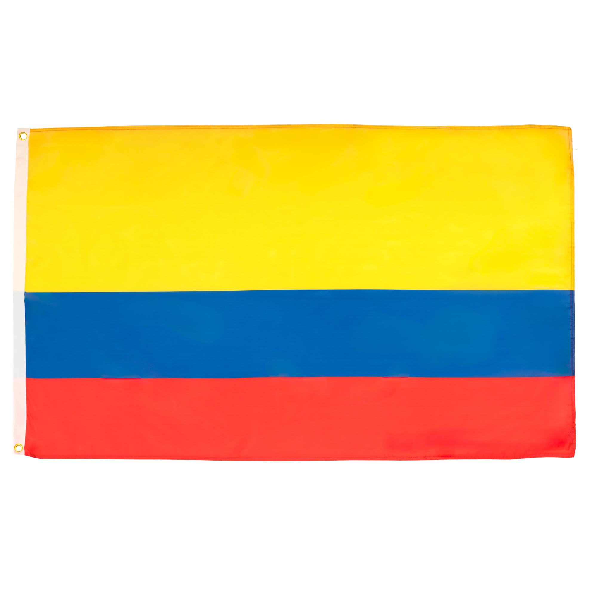 AZ FLAG bandera Colombia frontal mostrando colores vibrantes y buena visibilidad