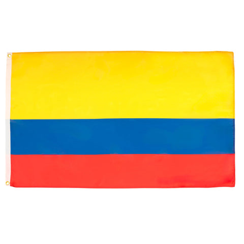 AZ FLAG bandera Colombia frontal mostrando colores vibrantes y buena visibilidad