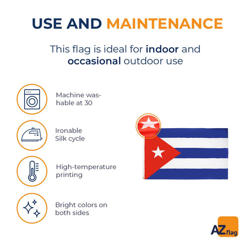 AZ FLAG comparación de tamaño 250x150 cm para referencia de escala
