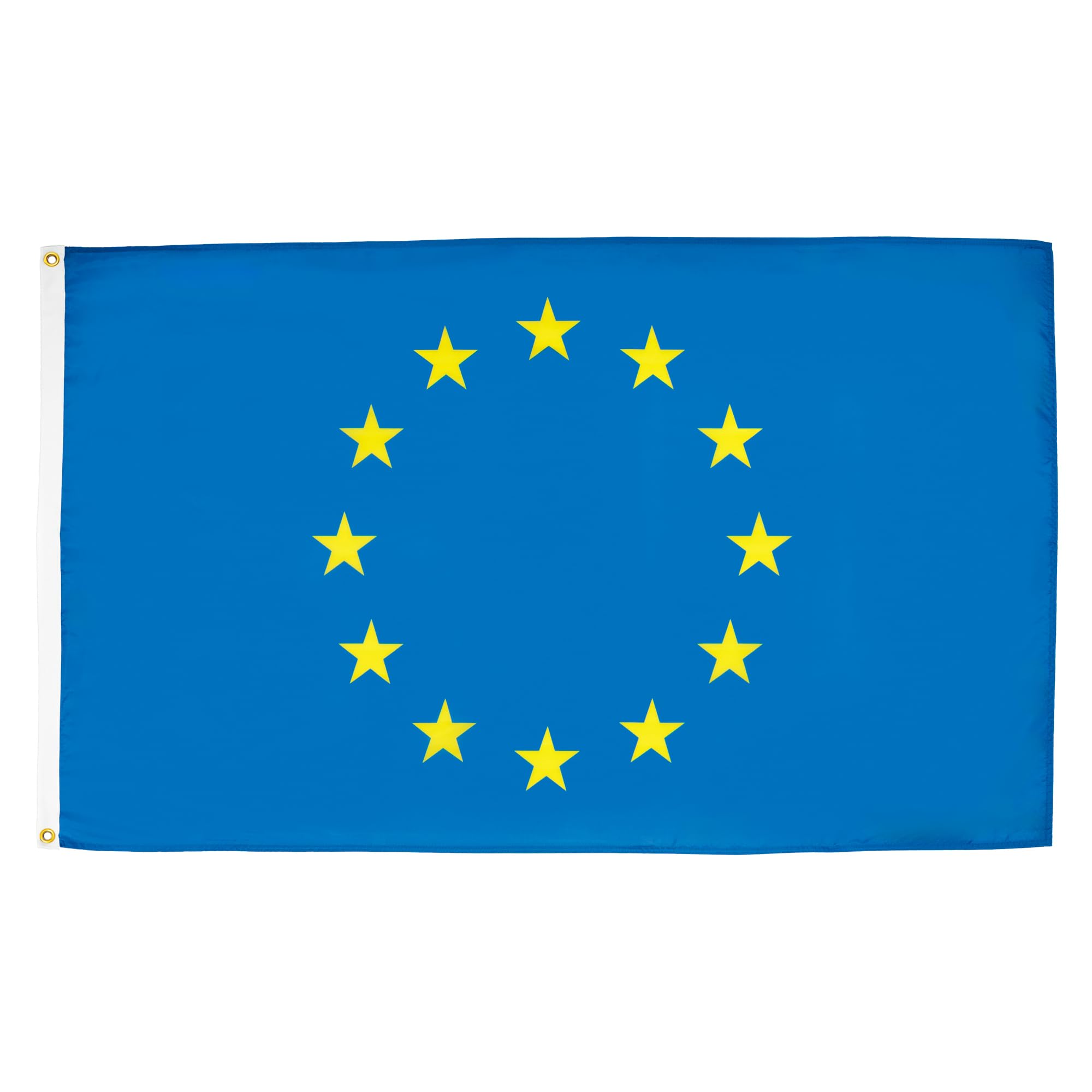 AZ FLAG bandera Europa frontal vista clara, alta visibilidad
