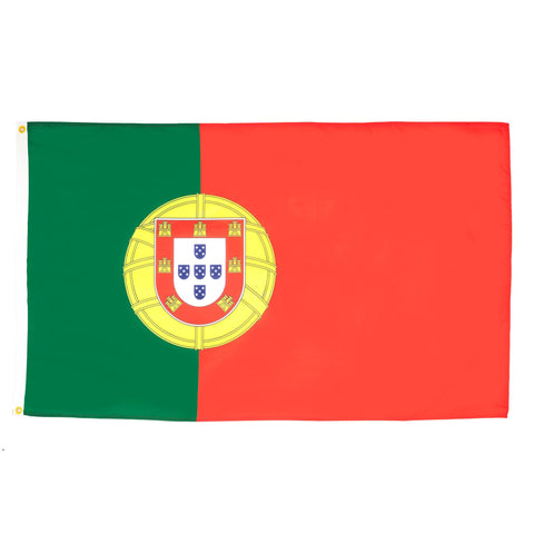 AZ FLAG bandera Portugal frontal mostrando colores vivos y visibilidad