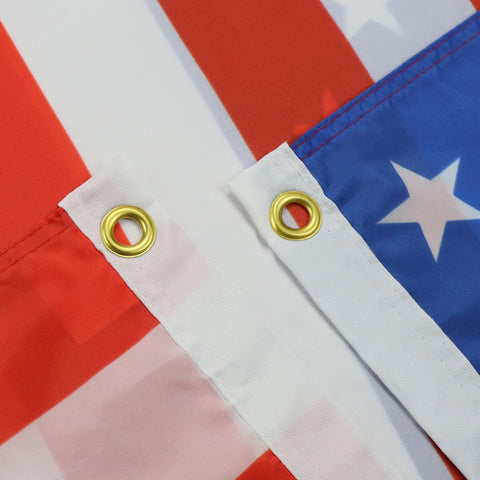 AZ FLAG detalle de costuras reforzadas que mejora durabilidad
