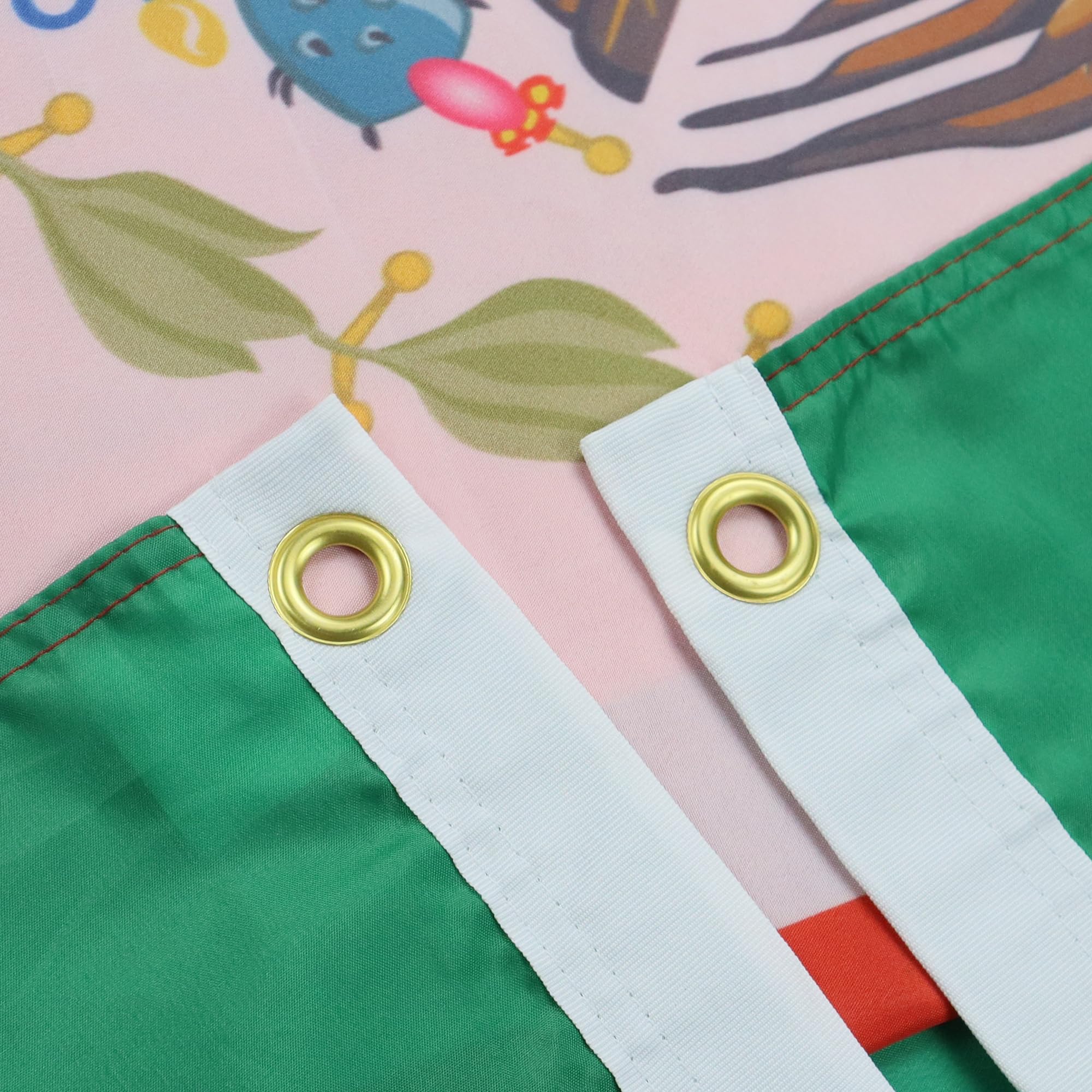 AZ FLAG detalle de costuras reforzadas mostrando resistencia y acabado profesional
