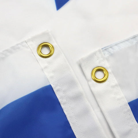 AZ FLAG detalle de costuras y bordes reforzados para mayor durabilidad
