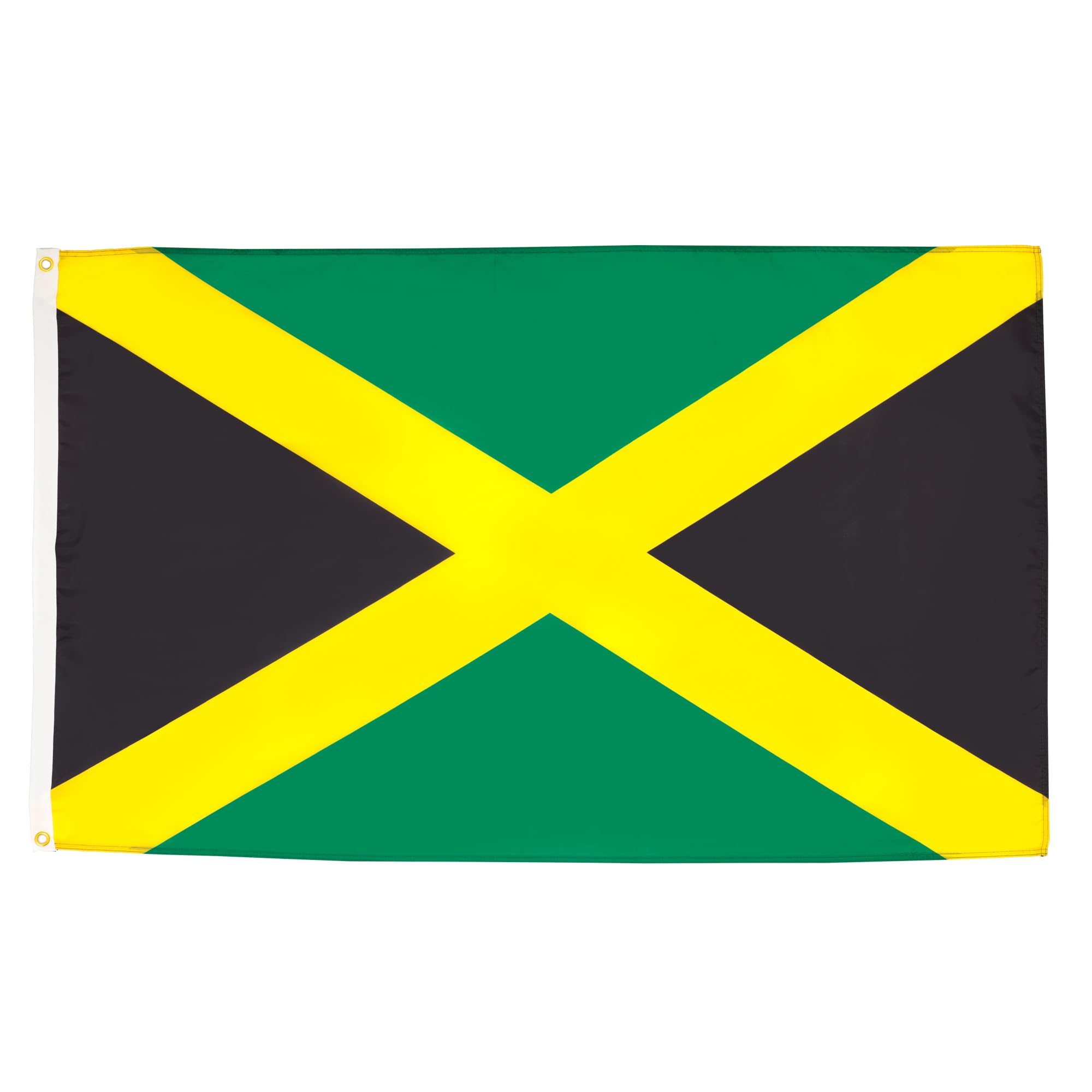 AZ FLAG bandera Jamaica frontal, colores vibrantes y visibilidad