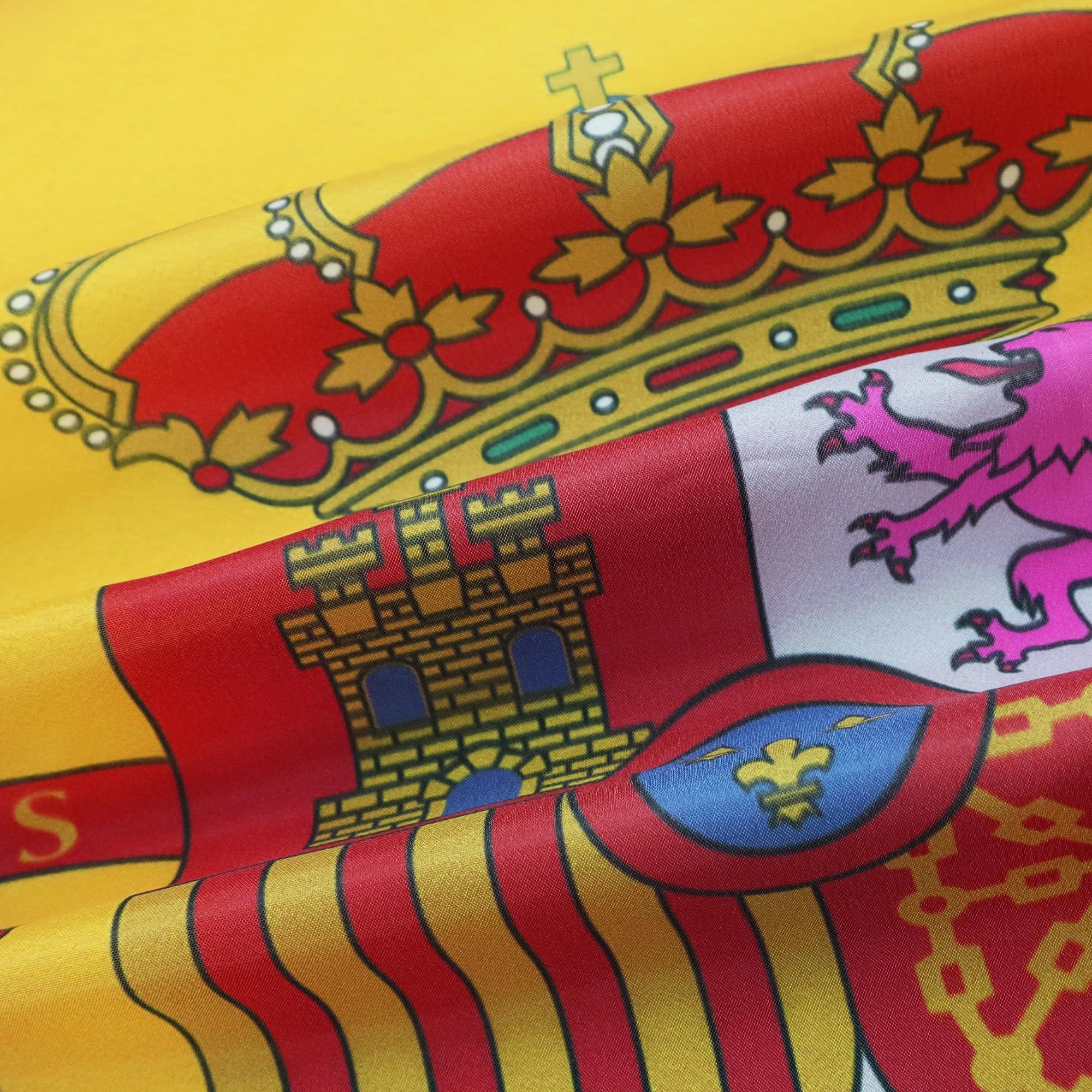 AZ FLAG detalle de ojales metálicos reforzados para montaje seguro