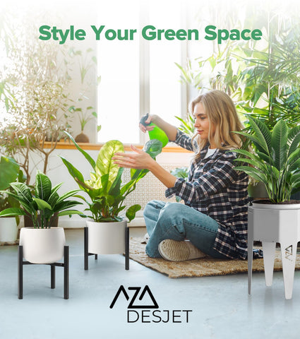 AZADESJET soporte integrado en decoración de salón aportando orden y estilo