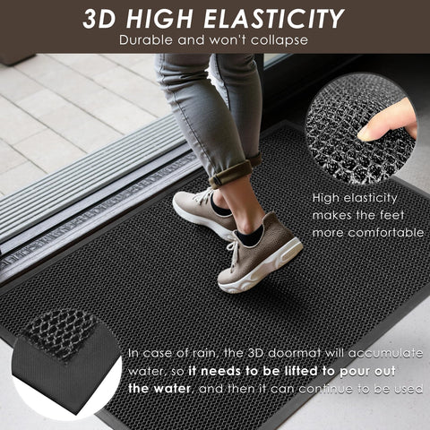 Azadx detalle de malla 3D que atrapa suciedad eficientemente