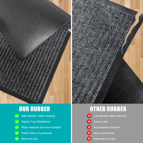 Azadx respaldo PVC texturizado antideslizante para seguridad