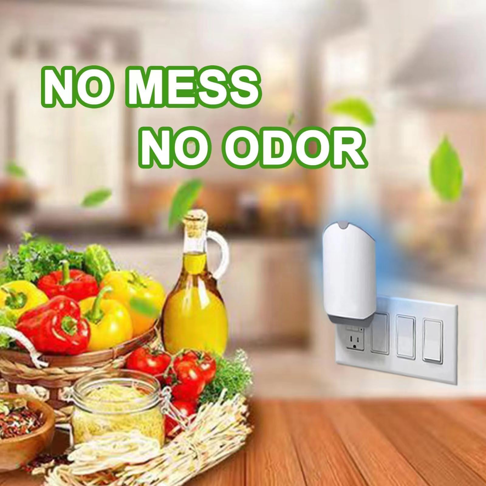 BAIMNOCM cartuchos instalados en cocina mostrando funcionamiento discreto y orden