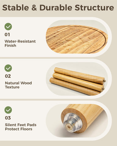 Bamworld detalle del borde sellado que protege la madera y alarga su vida útil