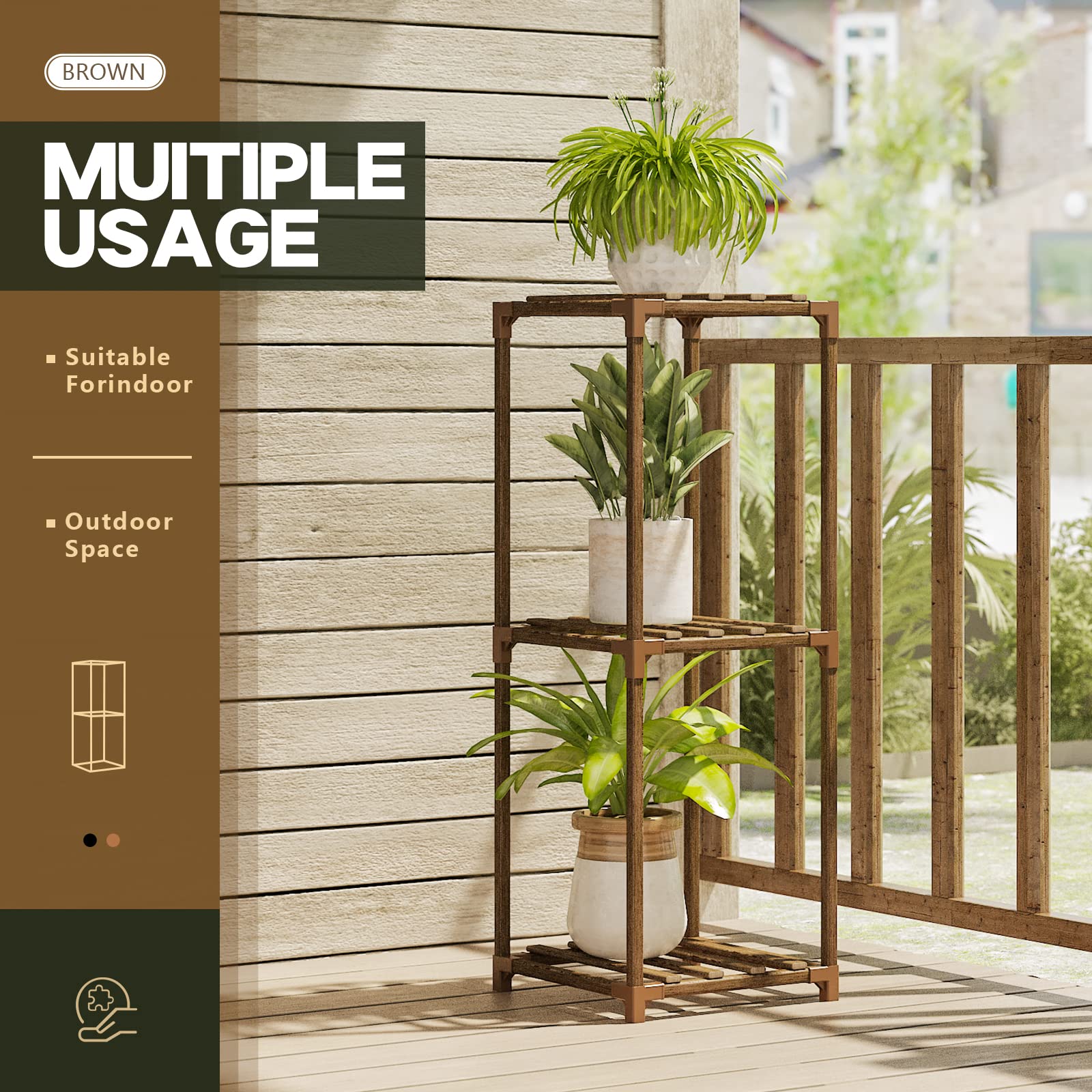 Bamworld detalle de madera carbonizada con acabado resistente al agua