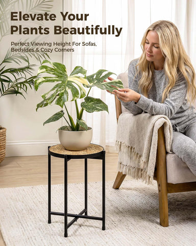 Bamworld ambiente bohemio con soporte como pieza decorativa