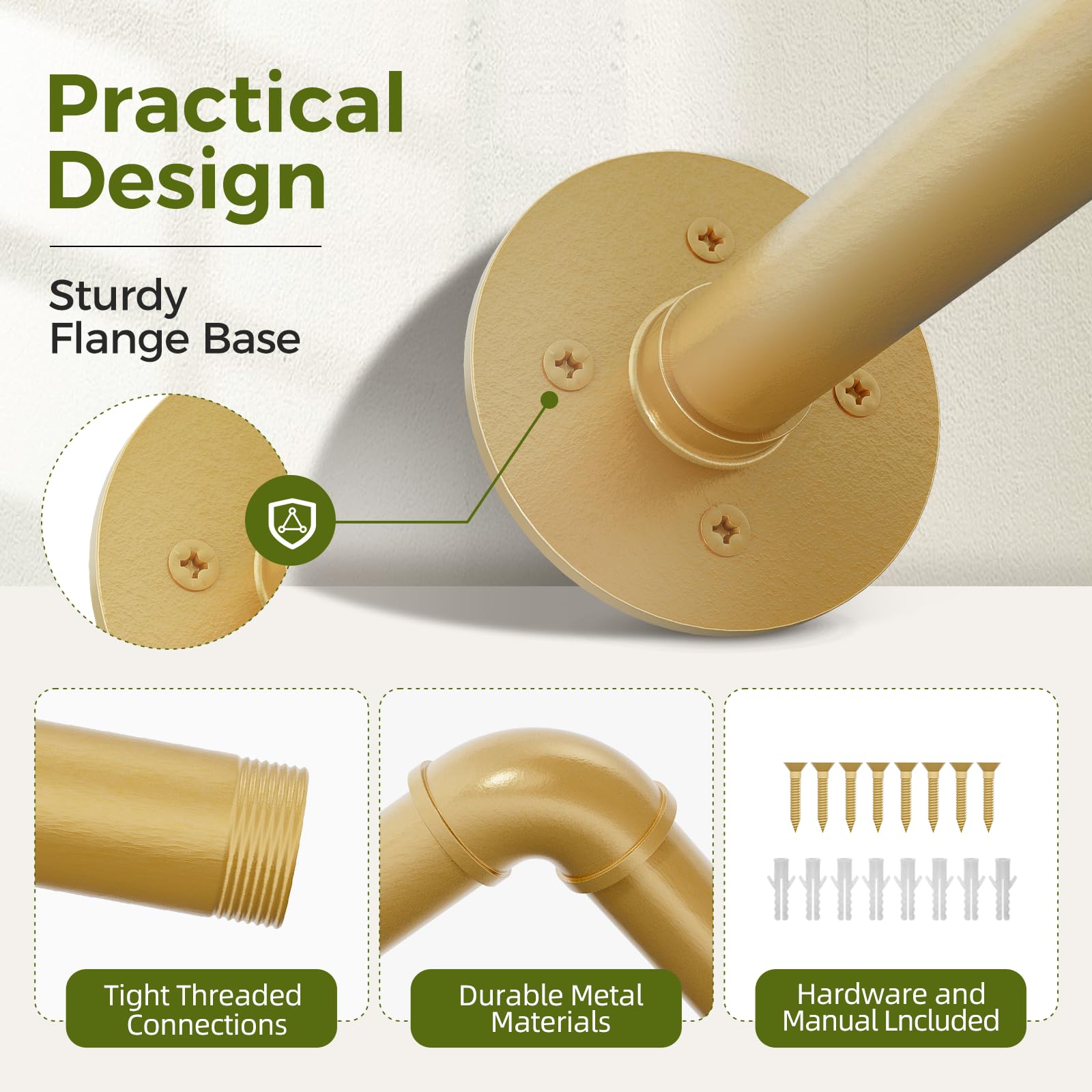 Bamworld etiqueta e instrucciones con herrajes incluidos simples
