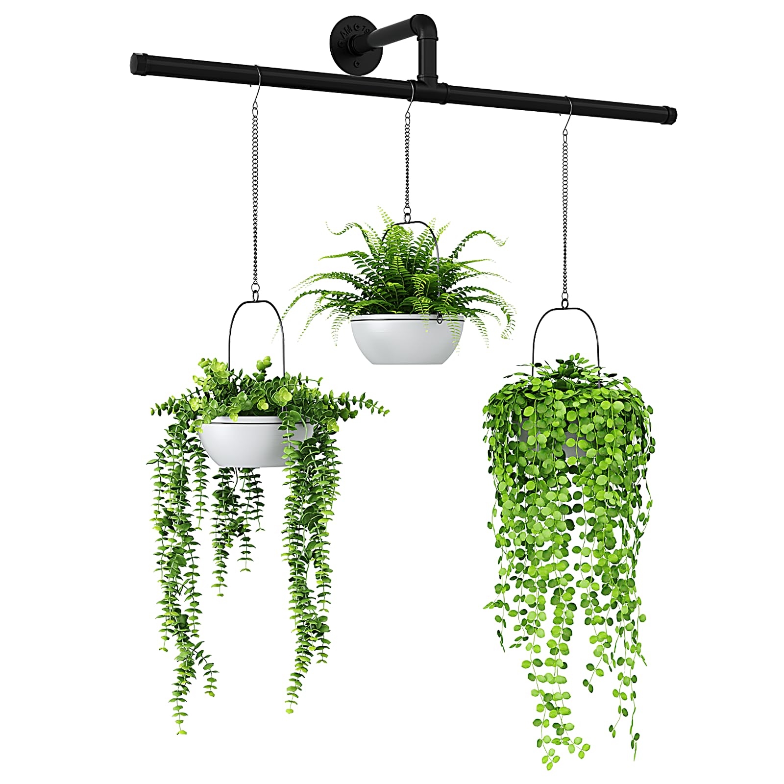Bamworld macetero frontal mostrador decoración y ahorro de espacio