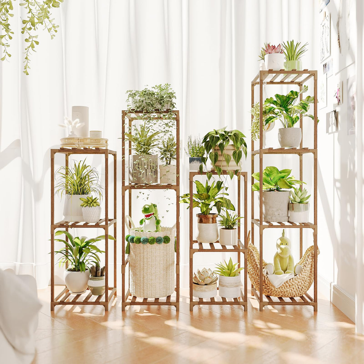 Bamworld soporte frontal mostrando diseño elegante y estabilidad