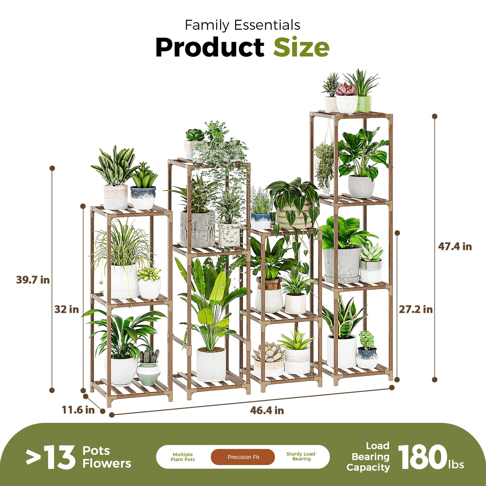 Bamworld unión plástica reforzada para montaje sin tornillos duradero