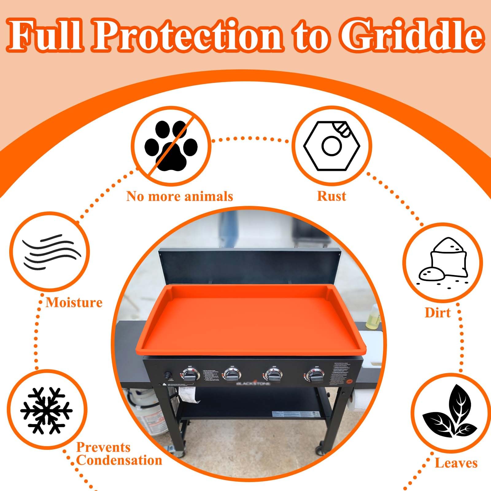BANGIE tono naranja resistente UV mostrando color duradero al sol