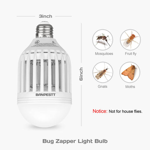 BANPESTT primer plano de la rejilla eléctrica que elimina insectos de forma física y segura