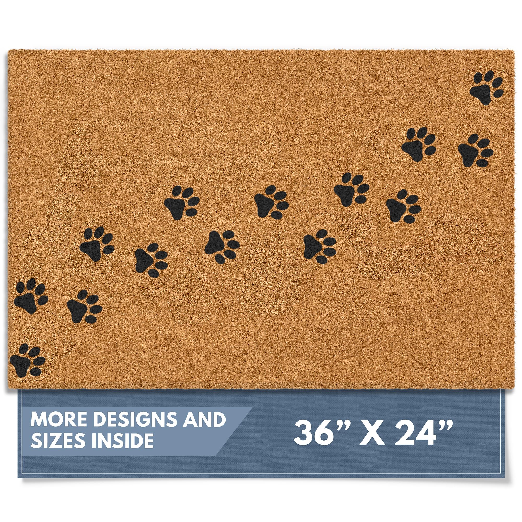 Barnyard Designs felpudo frontal 24x36 muestra estilo y protección