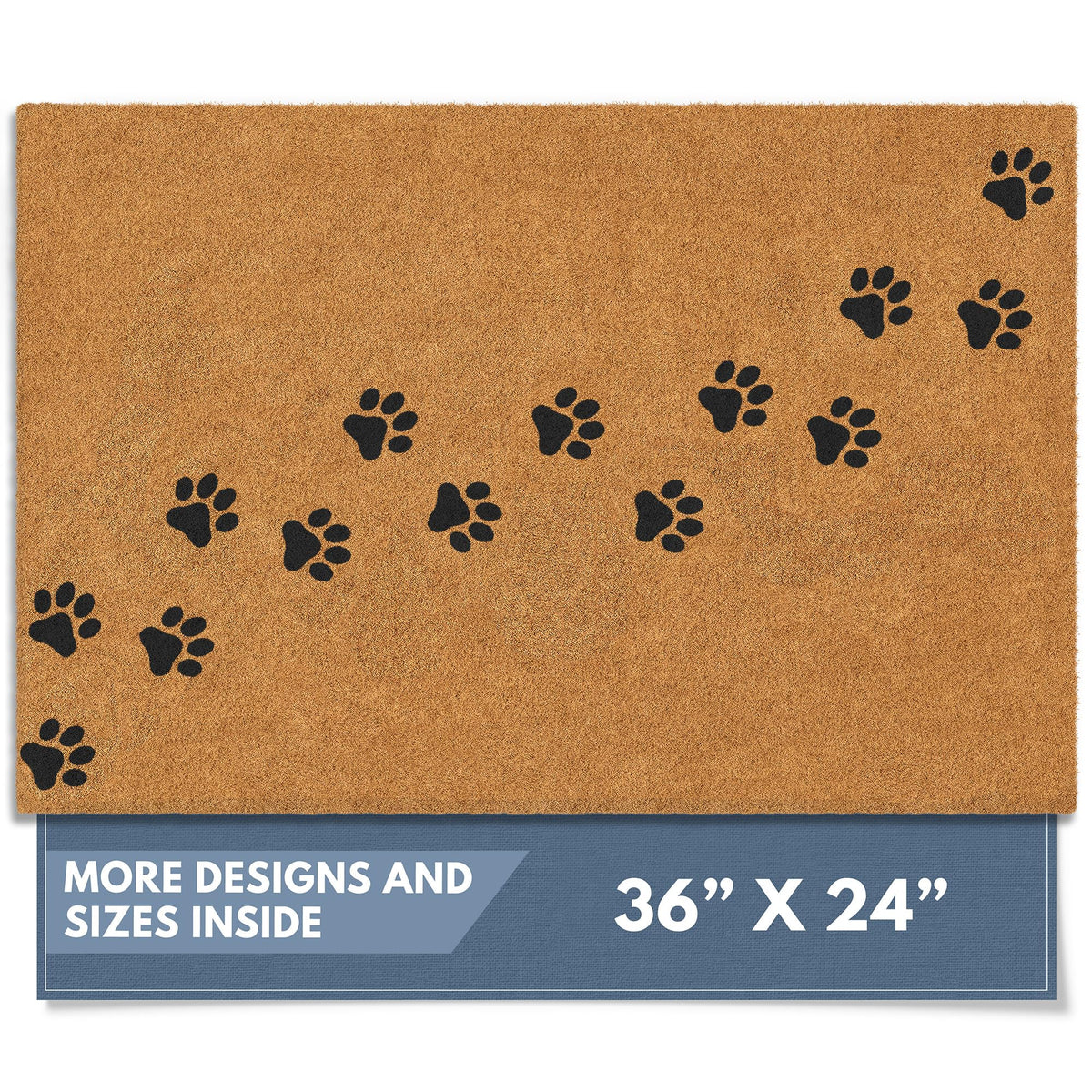 Barnyard Designs felpudo frontal 24x36 muestra estilo y protección