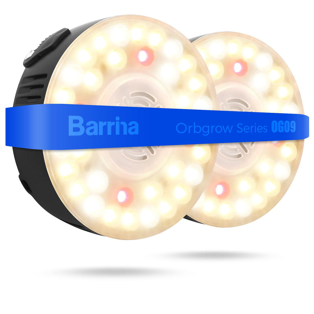 Barrina OG09 vista frontal mostrando diseño compacto y acabado negro