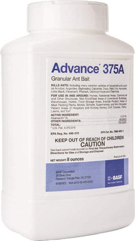 BASF Advance 375a envase frontal muestra dosificación y control efectivo