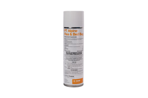 BASF Alpine en uso aplicando spray en costura de colchón para control dirigido