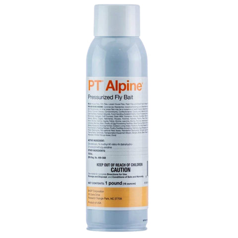 BASF PT Alpine frente del envase mostrando diseño y nombre para identificación rápida