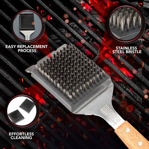 BBQ-Aid el kit con destornillador incluido para instalación en 30 segundos