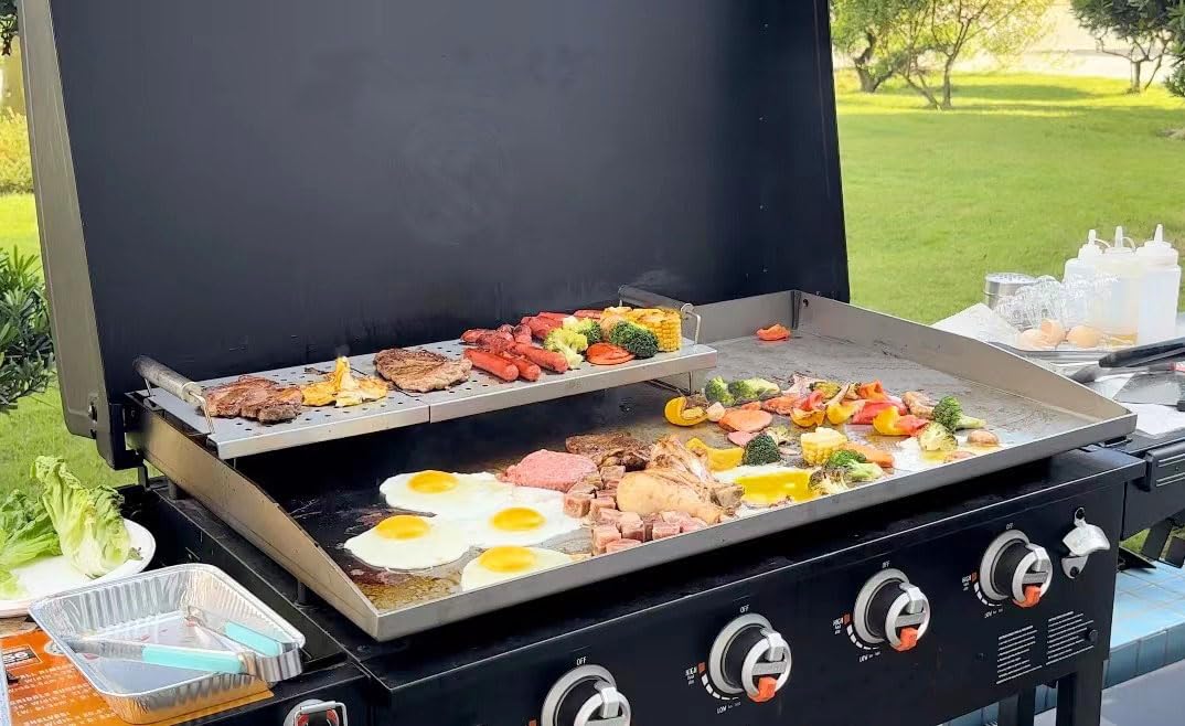 BBQ Future detalle del acero inoxidable 304 resistencia y limpieza fácil