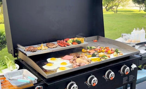 BBQ Future detalle del acero inoxidable 304 resistencia y limpieza fácil